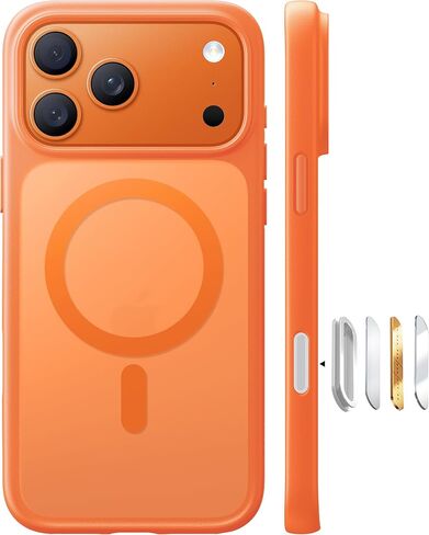 TORRAS Magnetic Shockproof for iPhone 16 Pro Max Case, [4X Military-Grade Protection] [Compatible with MagSafe] Translucent Case for iPhone 16 Pro Max Anti-Scratch Guardian 6.9" in Kuwait