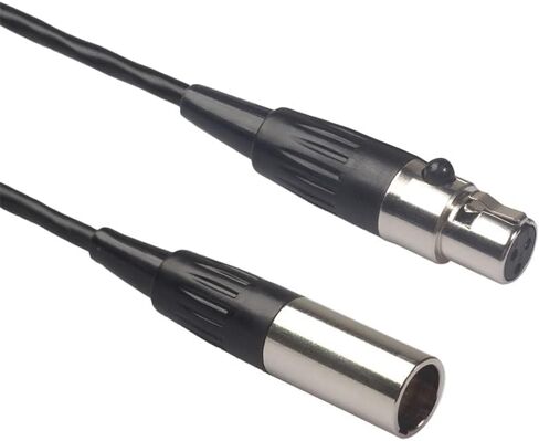 Seadream Mini XLR 3 Pin Male to Mini XLR 3 Pin Female Pro Microphone Cable;3-Pin Mini XLR Male to Female Microphone Cable (3 Meter) in Saudi Arabia