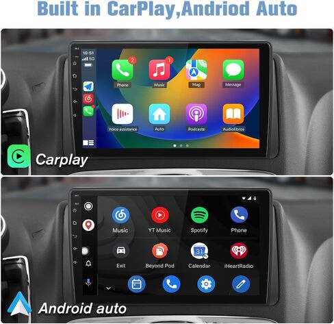 【2+64GB】 Car Radio Stereo Android 13 for Dodge Grand Caravan 2008-2020 Chrysler Town & Country 2011-2016 with CarPlay Android Auto in Kuwait