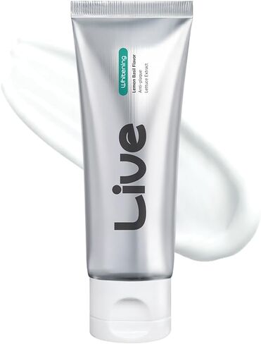Whitening Toothpaste 80g - Fluoride-Free Stain Removal, Strengthens Enamel, Natural Ingredients, Fresh Mint Flavor in Saudi Arabia