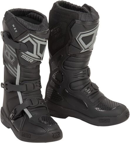 MSR Youth M3X Motocross Boots (4, White) in Saudi Arabia