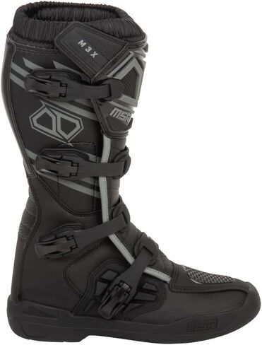MSR Youth M3X Motocross Boots (6, Red/White/Blue) in Saudi Arabia