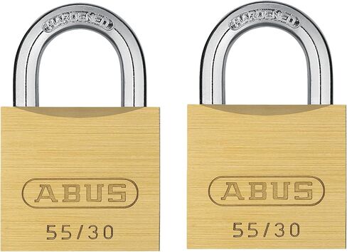 ABUS 55/30 B KA 55 All Weataher Solid Brass with Hardened Steel Shackle Keyed Alike Padlock, 1.25-Inch in Saudi Arabia