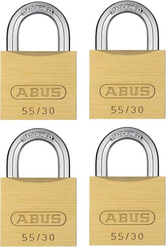ABUS 55/30 B KA 55 All Weataher Solid Brass with Hardened Steel Shackle Keyed Alike Padlock, 1.25-Inch in Saudi Arabia