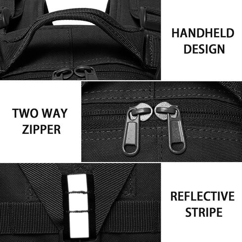 aiGear Tactical Backpack, 45L Letter 'M' Surname Series Military Backpack, 3-Day Bug Out Bag for Men Women Hiking Camping Hunting Quick Recognition Army Daypack in Kuwait