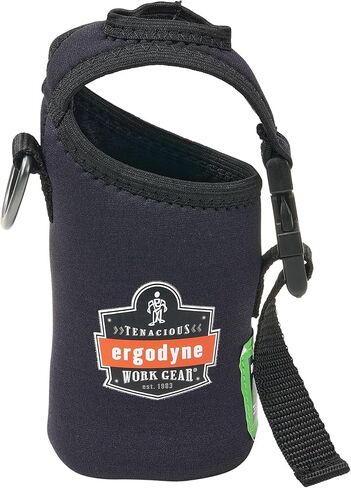 Ergodyne Squids 3775 Water Bottle Holder Attachment,Black in Saudi Arabia