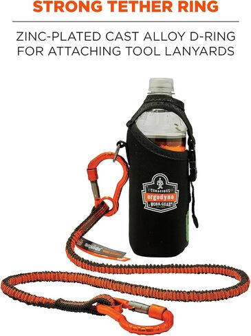 Ergodyne Squids 3775 Water Bottle Holder Attachment,Black in Saudi Arabia