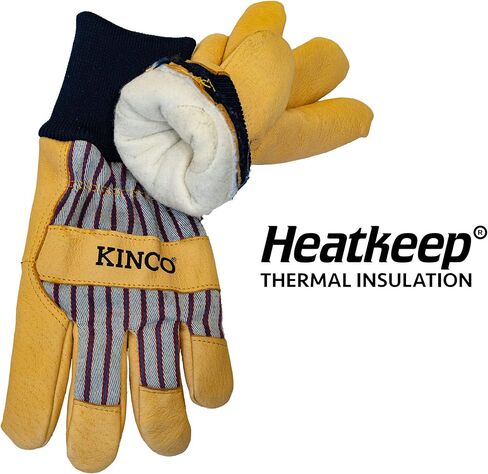 Kinco - Premium Leather Work and Ski Gloves, Heatkeep Insulation, (1927KW) in Saudi Arabia