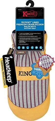Kinco - Premium Leather Work and Ski Gloves, Heatkeep Insulation, (1927KW) in Saudi Arabia