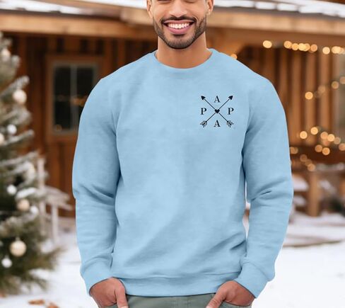 ASTANFY Mom Sweatshirt Dad Sweatshirt: Mom And Dad Shirts Parents Outfits Pregnancy Gifts Fall Crewneck Sweatshirts in Kuwait