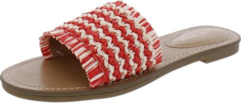 Nine West Womens Cammie Natural Multi Sandal in Saudi Arabia