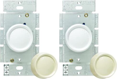 LUTRON FSQ-2FH-DK Electronics Rotary ON/OFF مروحة التحكم ، أبيض in Saudi Arabia