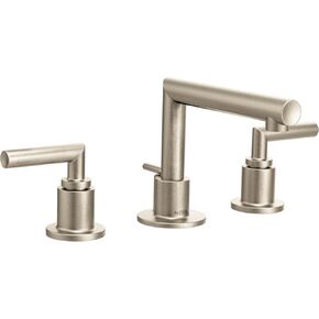 Moen TS43002 Arris Two-Handle Modern 8 in. Widespread Bathroom Faucet Trim Kit, Valve Required, Chrome in Kuwait
