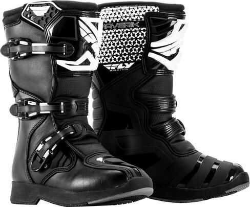 Fly Racing Maverick MX Youth and Mini Boots (Pink/Black, 6) in Kuwait
