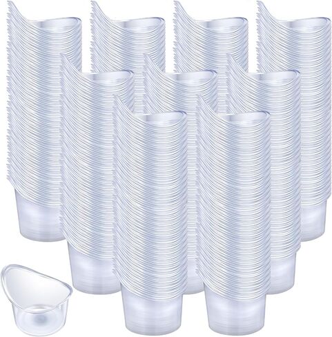 200 Pcs 5ml Eye Wash Cup Disposable Eye Wash Cups Plastic Measuring Cup Portable Eye Bath Washer Cleaning Cups for Eye Rinse and Flush in Saudi Arabia