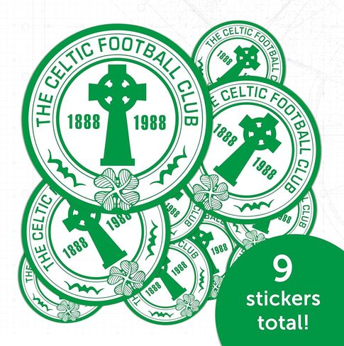 Desert Cactus Celtic FC Sticker Decal Vinyl Scottish Bhoys Celts Football Soccer Laptop Water Bottle Car Scrapbook (Type 3-2) in Saudi Arabia