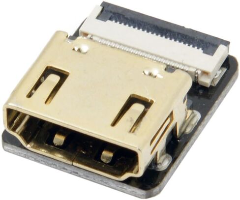 Chenyang CYFPV Mini HDMI Type C Male Connector Up Angled 90 Degree for FPV HDTV Multicopter Aerial Photography in Saudi Arabia