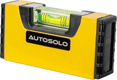 Steering Wheel Level Alignment Tool with Magnetic Torpedo Level - Adjustable Spring-Loaded Steering Wheel Alignment Tool - Universal Steering Wheel Compatibility for At Home Wheel Alignment Kit in Kuwait