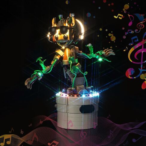 مجموعة إضاءة LED متوافقة مع Lego 76297 Dancing Groot (لا توجد نماذج خفيفة فقط) مجموعة إضاءة إبداعية متوافقة مع مجموعة Lego 76297 Dancing Groot (إصدار الموسيقى) in Saudi Arabia
