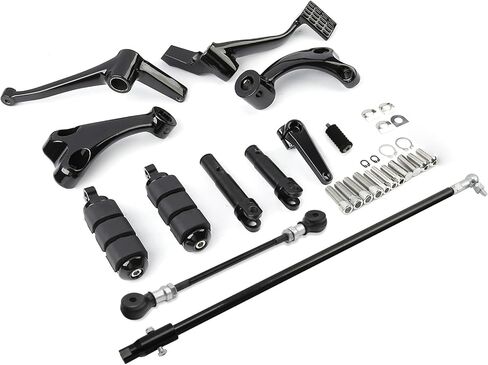 TCMT Forward Controls Pegs Levers Linkages Fits For Harley Sportster Iron 883 1200 2014-2022 SuperLow XL883 XL1200 2014-2019 Roadster XL1200CX 2016-2020 Forty-Eight 2014-2022 Seventy-Two 2014-2016 in Saudi Arabia