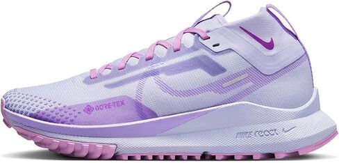 Nike Pegasus Trail 4 Gore-TEX Women's Waterproof Trail Running Shoes (FN7102-010, Black/Light Magenta/Pink Foam/Chlorophyll) Size 8.5 in Saudi Arabia