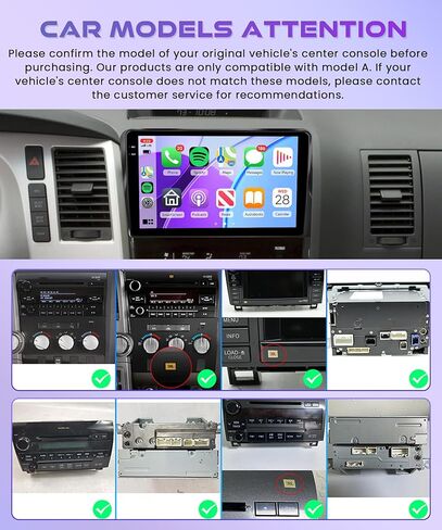 Radio Carplay Car Radio Toyota Tundra 2007-2013 Android Car Stereo لـ Toyota Sequoia 2008-2018 ، Rimoody 10.1 " in Kuwait