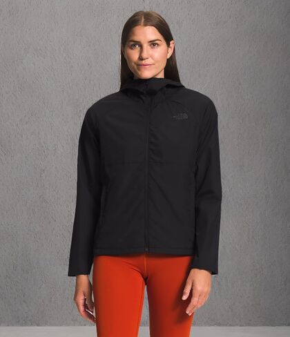 THE NORTH FACE Flyweight Hoodie 2.0 Womens Jacket Gardenia White Sz M in Saudi Arabia
