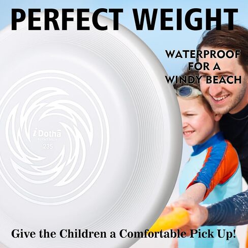 Sports Flying Disc, Compeition Flying Discs, Lightweight Durable Flying Disc Toys for Backyard Beach Lawn Park Outdoor Games, 105 Gram, 9.3 Inch Disc. in Saudi Arabia