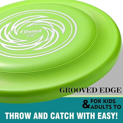 Sports Flying Disc, Compeition Flying Discs, Lightweight Durable Flying Disc Toys for Backyard Beach Lawn Park Outdoor Games, 105 Gram, 9.3 Inch Disc. in Saudi Arabia