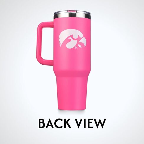 شركة الذاكرة | مرخص NCAA 40oz Pink Game Day Tumbler مع شعار الفريق in Kuwait