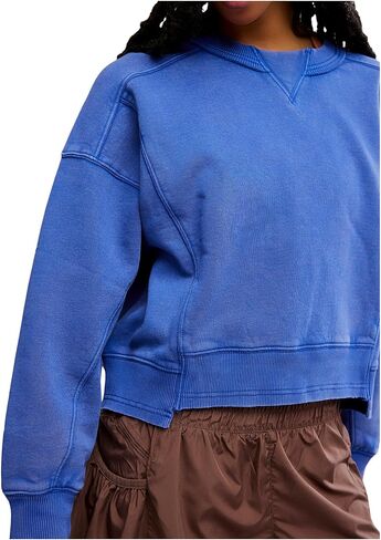 FP Movement Women's INTERCEPT PULLOVER, White, XL in Saudi Arabia