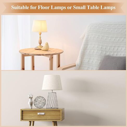 Mudder 2 Sets Silver Finish Make a Lamp Light Kit, Lamp Wiring Kit with 8 Inch Harp and 3 Way Socket, Make a Amp Kit Complete Lamp Kit for DIY Lamp Design or Repair(Silver) in Kuwait