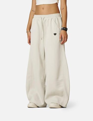 Aelfric Eden Super Baggy Barrel Sweatpants Casual Wide Leg Pants Elastic Waist Lantern Trouser Unisex in Saudi Arabia