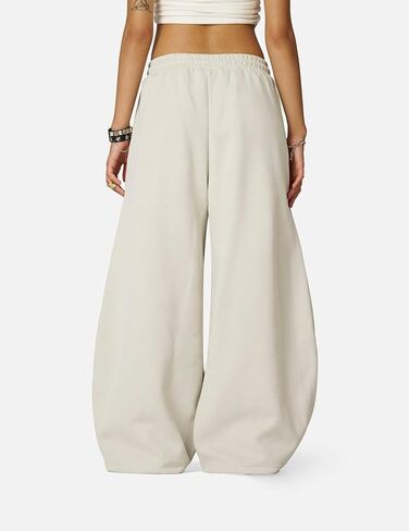 Aelfric Eden Super Baggy Barrel Sweatpants Casual Wide Leg Pants Elastic Waist Lantern Trouser Unisex in Saudi Arabia