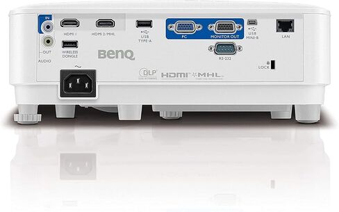 Benq LH650 Projector Projector Laser 1080p 4000 Ansi Lumen ، Smarteco Saving ، Rec.709 Gamut Color Wide ، USB-C ، 10W مكبر صوت ، إسقاط لاسلكي ، حجر الأساس التلقائي ، حجر الأساس 2D ، FIT in Kuwait
