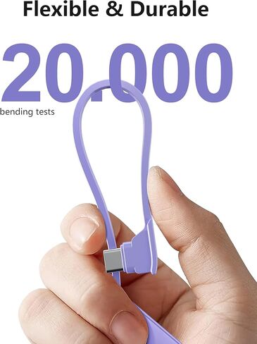 Portable Charger Power Bank with Built-in Cable & AC Plug, 10000mAh Fast USB-C Charger, Slim Mini Battery for iPhone 16/15/14/13/Pro/Max & All USB-C Devices in Kuwait