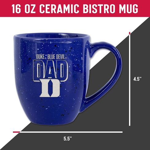 Rico Industries NCAA Southern California Trojans - USC Dad Alternate 16 oz Team Color Laser Engraved Speckled Ceramic Coffee Mug in Saudi Arabia