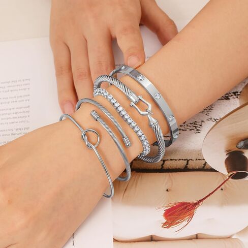 18 ك K مطلي بالذهب مطلي بسوار Bangle Scuft Cuff المجوهرات للنساء المجوهرات مجموعة للنساء هدية مع صندوق in Saudi Arabia