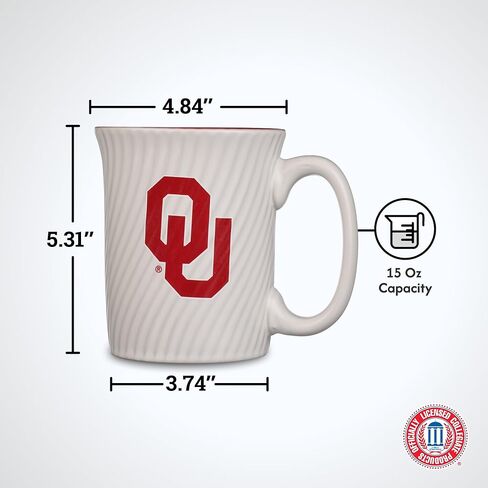 The Memory Company | Licensed NCAA 15oz Swirl Mug in Kuwait