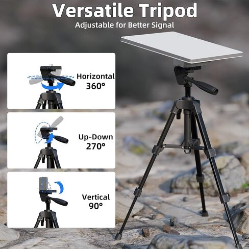 يتضمن Tarlink Mini Tripod ، وملحقات Starlink Mini المحمولة مع ارتفاع Ajustable ، محول ترايبود Starlink Mini in Saudi Arabia