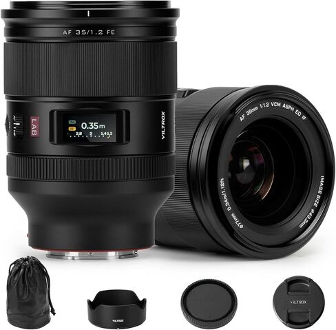 Viltrox 50mm F2.0 for Sony Camera Lenses AF 50 mm f2 e-mount eperture apperture stm prime lens for a6600 A6700 ZV-E10 FX3 in Kuwait