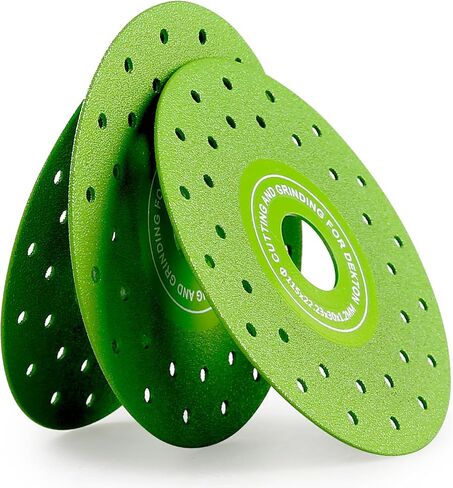 Lozlin 3pcs 115mm pressed ultra-shin-multi-pracive shore disc for porcelain glass ceramic by tile granite saw saw saw saw saw saw saw in Kuwait