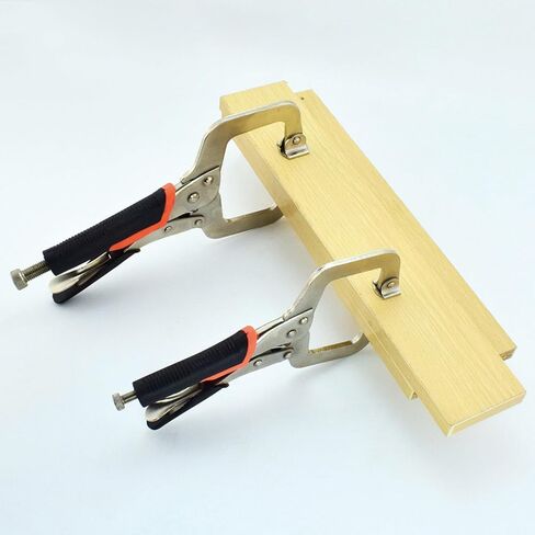 11-Inch C-Clamp Locking Pliers,Heavy Duty Vise Grip Locking Pliers With Swivel Tips for Woodworking,Welding,Home(2 Pack) in Saudi Arabia