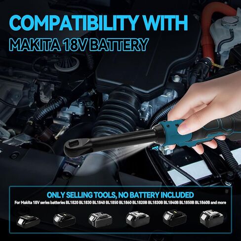 3/8 "مفتاح ريشت مسلسل مسلسل لبطاريات سلسلة DeWalt 20V ، 600 دورة في الدقيقة ، 100 N.M مجموعة طاقة كهربائية مع 8 أكمام متري ، ضوء LED مدمج ، رقبة طويلة مقاس 6 بوصات in Kuwait