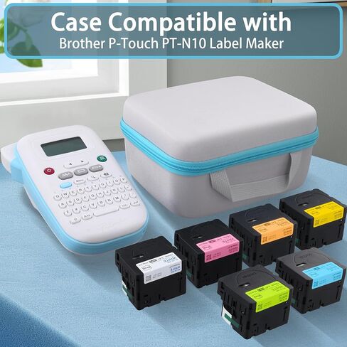 co2CREA Hard Travel Case Replacement for Brother Home Personal Label Maker PT-N25BT / PT-N25BTV3 / PT-D202 in Kuwait