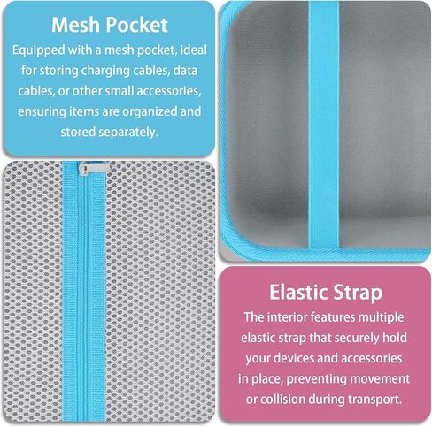 co2CREA Hard Travel Case Replacement for Brother Home Personal Label Maker PT-N25BT / PT-N25BTV3 / PT-D202 in Kuwait
