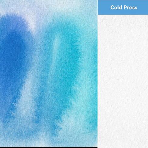 Lightwish Watercolor Calendar Set for 2025, 100% Cotton, 12 Sheets, 140lb (300gsm), Acid-Free Cold Pressed Watercolor Paper Bulk, Art Supplies for Watercolor Crafts and DIY Media in Kuwait