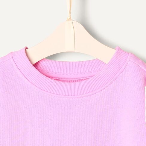 Amazon Essentials x Sofia Grainge Toddlers and Baby Girls' French Terry Sweatshirt Pant and Top Set in Kuwait