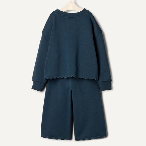 Amazon Essentials x Sofia Grainge Toddlers and Baby Girls' French Terry Pant and Top Set in Kuwait