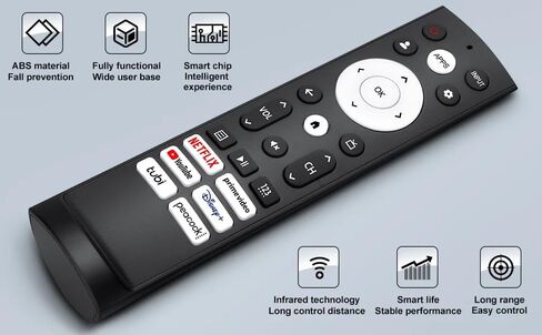 Universal Replacement Remote Control for Herense Smart Google TV in Kuwait